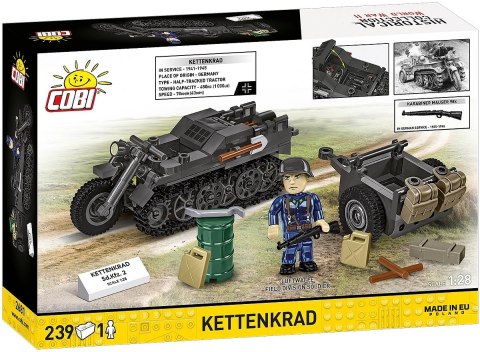 Cobi Klocki Klocki Kettenkrad 239 klocków