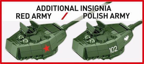 Cobi Klocki Klocki T-34-85 1046 klocków