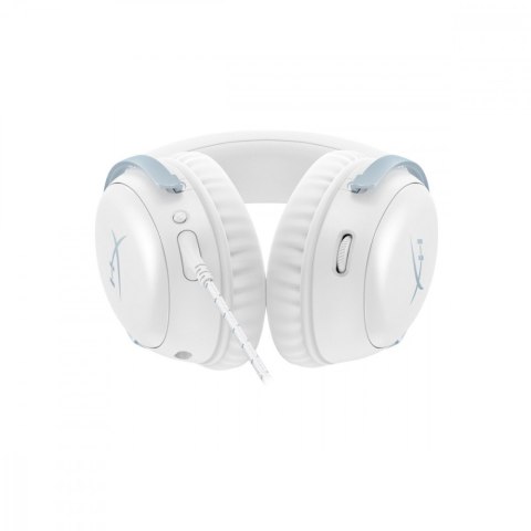 HyperX Zestaw słuchawkowy gamingowy Cloud III biały-niebieski - DF7F1AA
