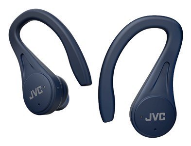 JVC Słuchawki bezprzewodowe dokanałowe sportowe JVC HA-EC25T Niebieskie
