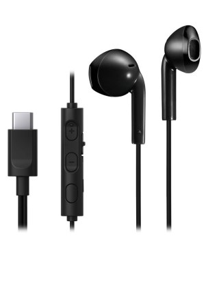 JVC Słuchawki douszne JVC HA-FR17UC USB-C Czarne