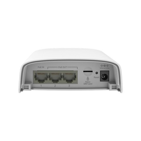 TP-LINK ER703WP-4G-Outdoor Zewnętrzna/wewnętrzna brama sieciowa Omada 4G+ Cat6, Wi-Fi 6 AX3000