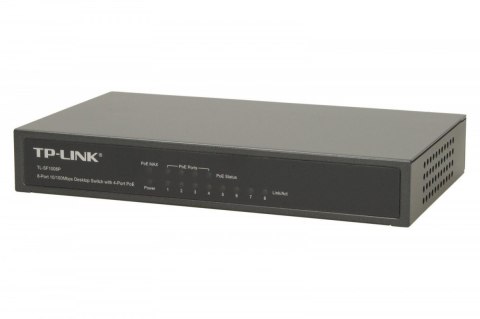 TP-LINK SF1008P switch 8x10/100 PoE Desktop