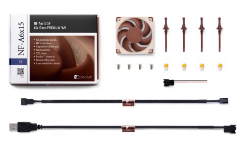 Noctua Wentylator NOCTUA NF-A6x15 5V Slim 60x15mm