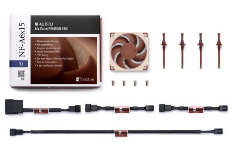 Noctua Wentylator NOCTUA NF-A6x15 FLX Slim 60x15mm