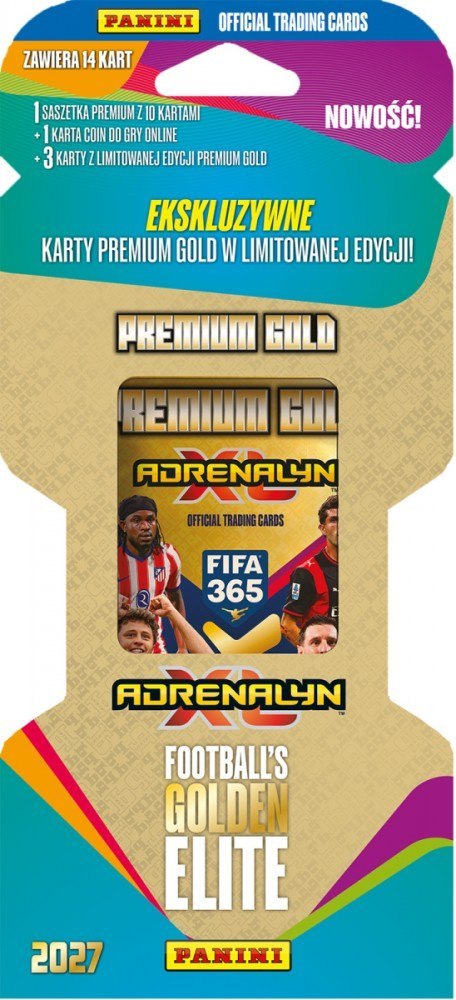 Panini Kolekcja Karty FIFA 2027 Blister gold