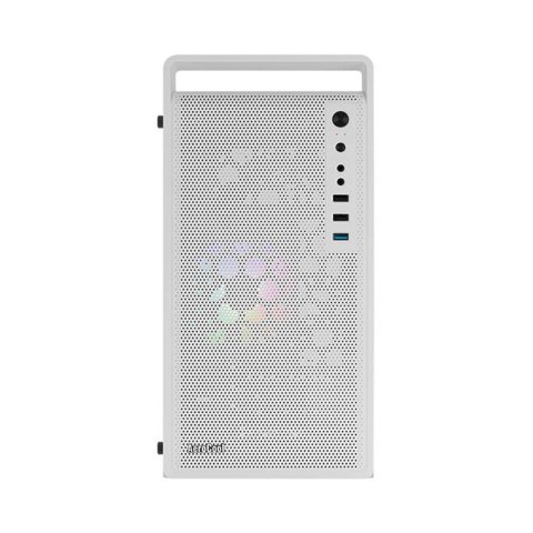 Aerocool Obudowa AEROCOOL PGS CS-109-G-BK-v1 FRGB biała