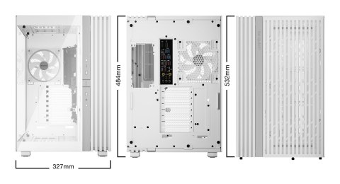 BE QUIET! OBUDOWA BE QUIET! Light Base 900 FX White