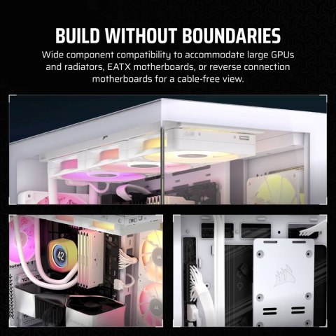 Corsair Obudowa Corsair 3500X RSR ARGB Tempered Glass Mid-Tower, White
