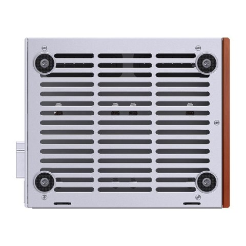 Jonsbo Obudowa PC Jonsbo T6 Mini-Tower, Mini-ITX, szkło hartowane, drewno - srebrna