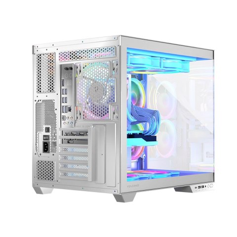 MODECOM MODECOM OBUDOWA VOLCNO PANORAMA APEX ARGB 3F MIDI WHITE