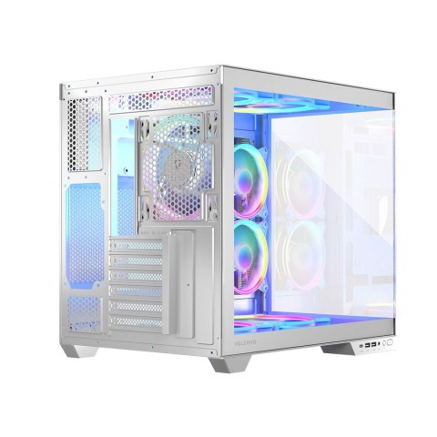 MODECOM MODECOM OBUDOWA VOLCNO PANORAMA APEX ARGB 3F MIDI WHITE