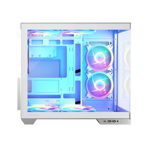 MODECOM MODECOM OBUDOWA VOLCNO PANORAMA APEX ARGB 3F MIDI WHITE