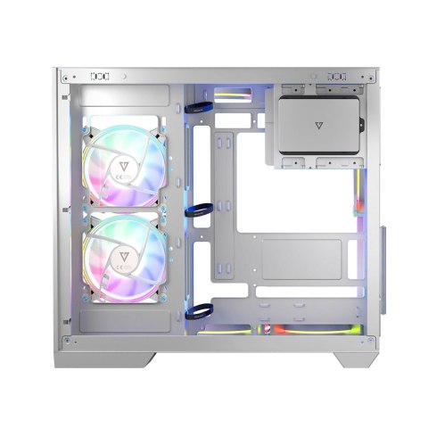 MODECOM MODECOM OBUDOWA VOLCNO PANORAMA APEX ARGB 3F MIDI WHITE