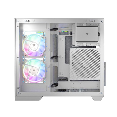 MODECOM MODECOM OBUDOWA VOLCNO PANORAMA APEX ARGB 3F MIDI WHITE