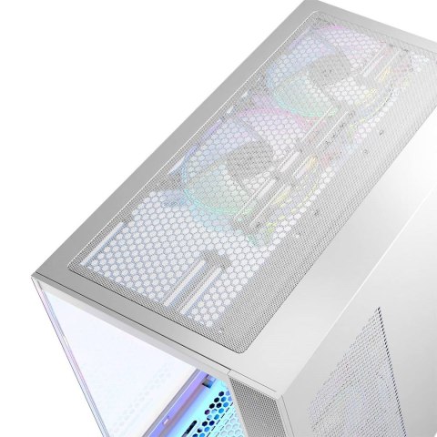 MODECOM MODECOM OBUDOWA VOLCNO PANORAMA APEX ARGB 7F MIDI WHITE