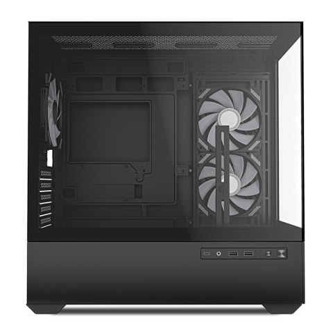 Sharkoon Etui Sharkoon MK6 RGB Micro-ATX 1xGlass Czarne
