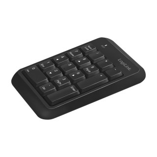 LogiLink Klawiatura numeryczna Bluetooth v5.1 czarna