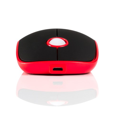 MODECOM WRM113 CZERWONO-CZARNA BEZPRZEWODOWA MYSZ OPTYCZNA MODECOM