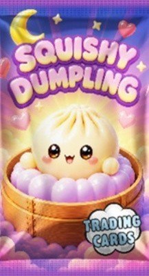 Pulio Karty kolekcjonerskie Squishy Dumpling Saszetka display 20 sztuk