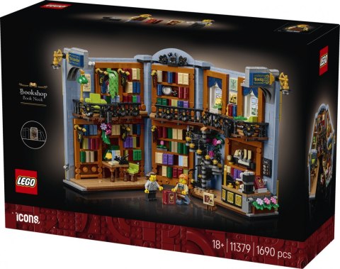 LEGO Klocki Icons 11379 Book Nook Księgarnia