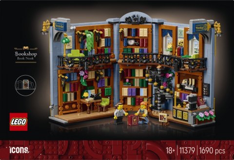 LEGO Klocki Icons 11379 Book Nook Księgarnia