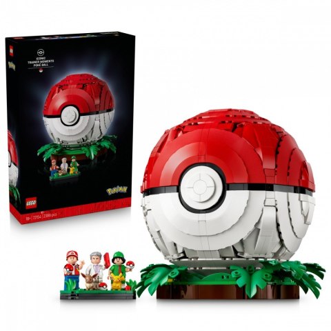 LEGO Klocki Pokemon 72154 Kultowy Pokéball z Trenerami