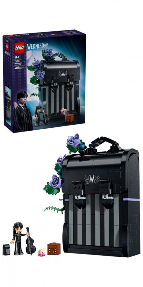 LEGO Klocki Wednesday 76787 Plecak Wednesday