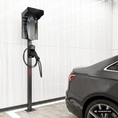 Maclean Uchwyt ścienny na kabel do ładowarki EV MC-901