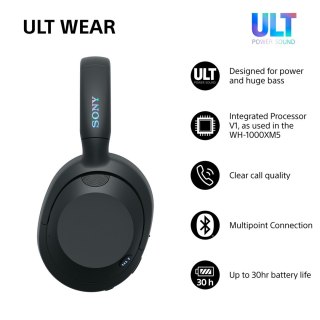 Sony Słuchawki SONY WH-ULT900NB czarne