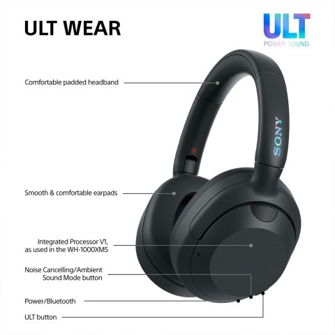 Sony Słuchawki SONY WH-ULT900NB czarne