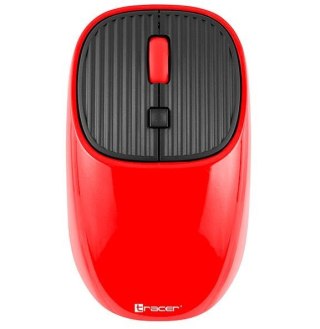 Tracer Mysz bezprzewodowa WAVE RF 2.4 Ghz czerwona