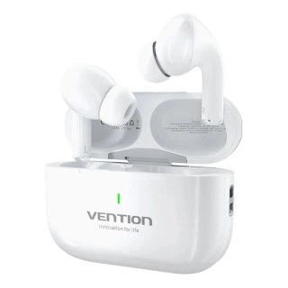 Vention Słuchawki bezprzewodowe ECHO LITE E11 Bluetooth 5.4 HiFi TWS biały