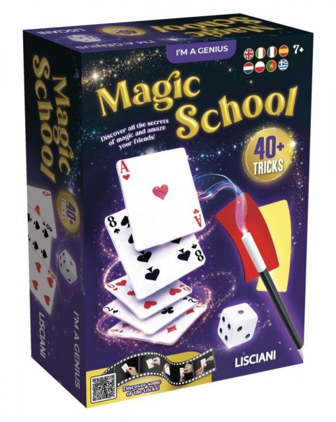 Lisciani Zestaw naukowy Im A Genius Mały magik 40 sztuczek