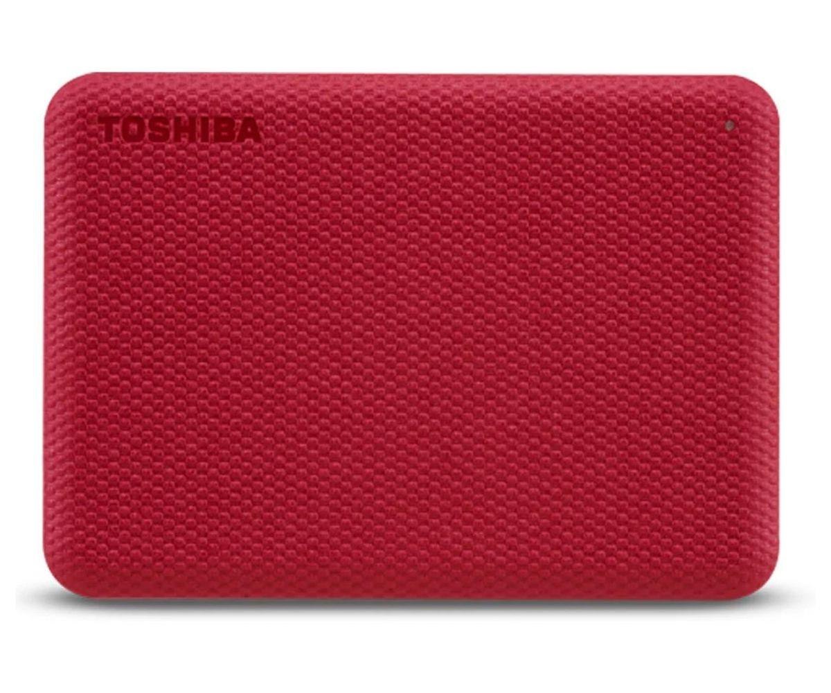 Toshiba Dysk zewnętrzny Toshiba Canvio Advance 2TB 2,5" USB 3.2 Gen 1 red