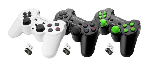 Esperanza Gamepad bezprzewodowy Esperanza 2.4GH PS3/PC GLADIATOR EGG108K czarny