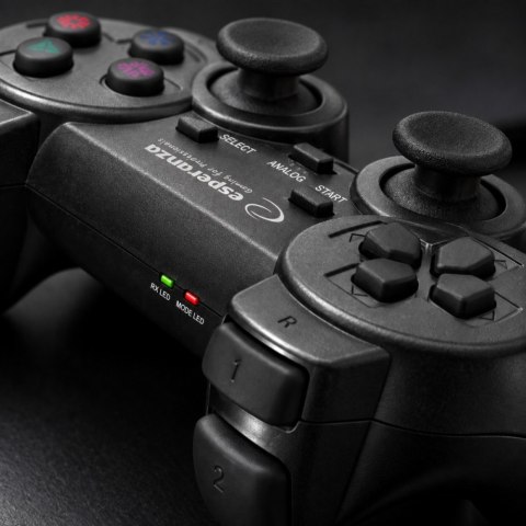 Esperanza Gamepad bezprzewodowy Esperanza 2.4GH PS3/PC GLADIATOR EGG108K czarny