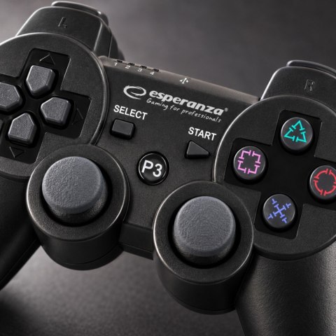 Esperanza Gamepad bezprzewodowy bluetooth MARINE PS3 EGG109K czarny