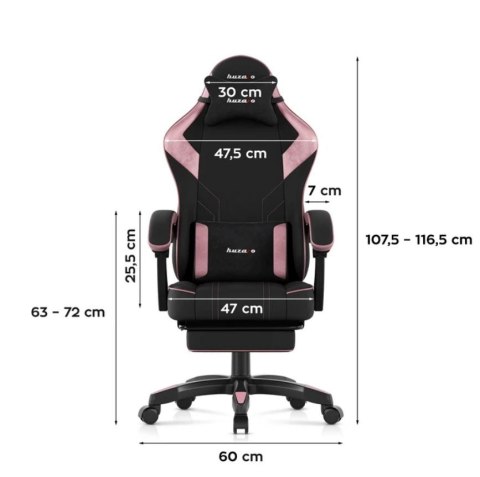 Huzaro Fotel gamingowy Huzaro Force 3.7 Pink