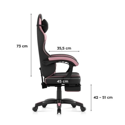 Huzaro Fotel gamingowy Huzaro Force 3.7 Pink