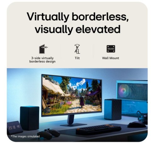 LG Electronics Monitor gamingowy 27G411B-B 27 cali FHD UltraGear
