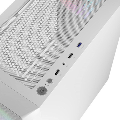 LOGIC LOGIC OBUDOWA PORTOS ARGB MIDI USB 3.0 WHITE