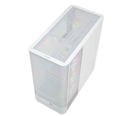 MODECOM MODECOM OBUDOWA VOLCANO AQ 400 ARGB MIDI BIAŁA