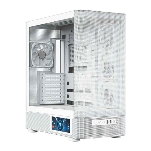 MODECOM MODECOM OBUDOWA VOLCANO AQ 400 ARGB MIDI BIAŁA
