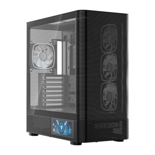 MODECOM MODECOM OBUDOWA VOLCANO AQ 400 ARGB MIDI CZARNA