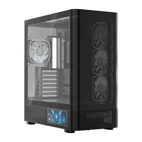 MODECOM MODECOM OBUDOWA VOLCANO AQ 400 ARGB MIDI CZARNA