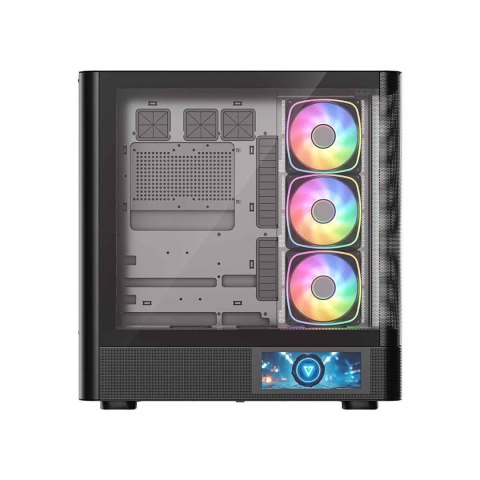 MODECOM MODECOM OBUDOWA VOLCANO AQ 400 ARGB MIDI CZARNA
