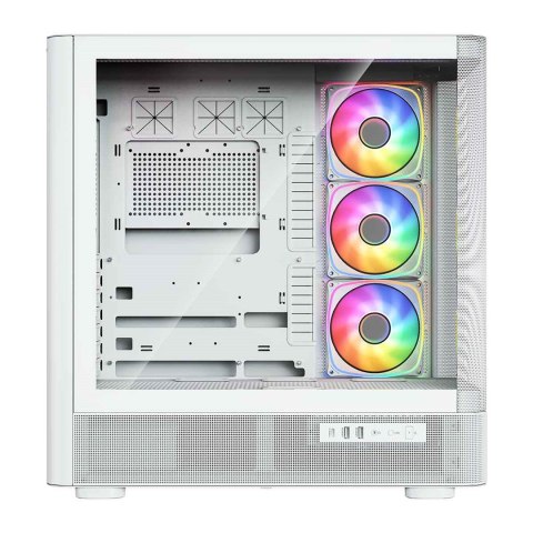 MODECOM MODECOM OBUDOWA VOLCANO AQ 500 ARGB MIDI BIAŁA