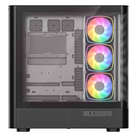 MODECOM MODECOM OBUDOWA VOLCANO AQ 500 ARGB MIDI CZARNA