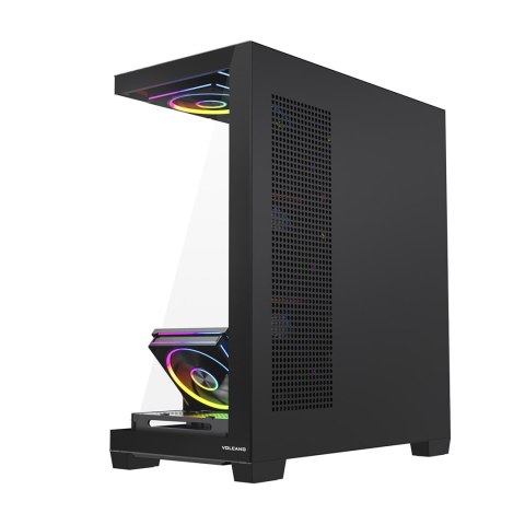 MODECOM MODECOM OBUDOWA VOLCANO STELLAR PLUS ARGB MIDI 8F BLACK